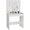 TP Living toaletný stolík s osvetlením Marina biely
