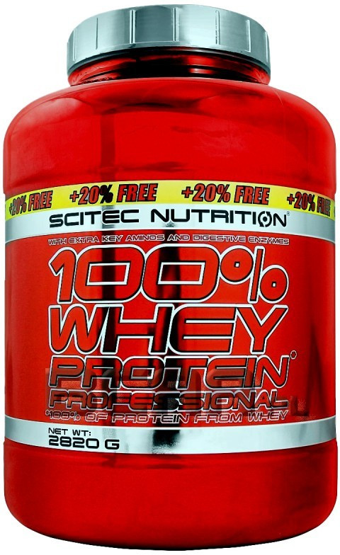 Scitec 100% Whey Protein Professional 2820 g od 41,9 € - Heureka.sk