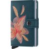 SECRID Miniwallet Stitch Magnolia Petrolio petrolejová