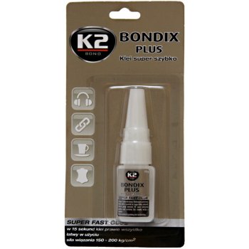 K2 BONDIX PLUS sekundové lepidlo 10g