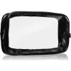 Notino Travel Collection Large Clear Organizer transparentná kozmetická taštička L Black 26x14x8,5 cm 1 ks