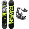 Raven Core Black snowboard + Raven FT360 black viazanie - 166W cm + M (EU 39-42)