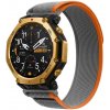 VSETKONAMOBIL 124913 NYLON COLOR Vymeniteľný remienok pre Amazfit T-Rex 3 Pro ORANGE-GREY