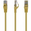 Gembird PP6U-1M/Y UTP Cat6 Patch, 1m, žlutý - Gembird PP6U-1M CAT6 UTP 1 m žlutá / Patch kabel / RJ45-RJ45 (PP6U-1M/Y)