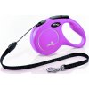 Flexi New Classic Natahovací vodítko M Rope 5m Růžové