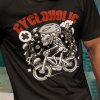 Tričko s potlačou Cycloholic Pánsky Čierna S