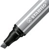 STABILO Pen 68 MAX - strieborná sivá