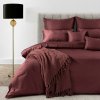 Eva Minge MAKOSATÉNOVÉ OBLIEČKY EVA MINGE ELEGANT1H 200X220 CM, 2 KS 70X80 CM BORDOVÉ