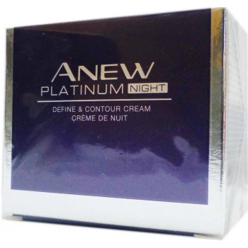 Avon Anew Platinum nočný krém proti vráskám 50 ml