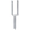 Kotviaca pätka tvar U na zabetónovanie 200 mm x 71 mm x 50 mm