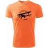 Still Plays With Planes - Pánske tričko Fantasy športové - 3XL ( Neon mandarine )