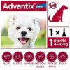 Advantix pes od 4 do 10 kg spot-on sol. 1 x 1,0 ml