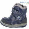 Protetika - zimné topánky ANTONI denim - zateplené kožušinkou-v ext. sklade