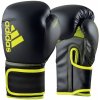 adidas Boxerské rukavice Hybrid 80 (čierna/žltá, 12 OZ) (100379569)