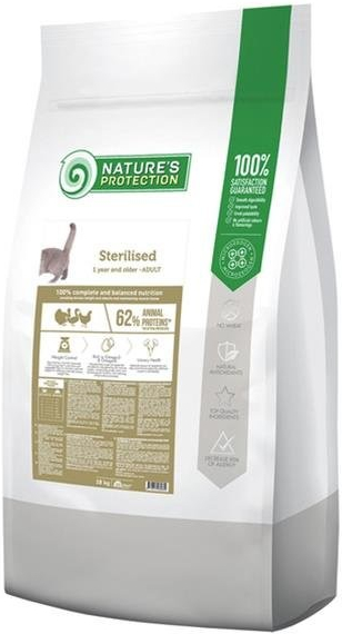 Natures P cat adult Sterilised poultry 18 kg