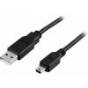 PremiumCord ku2m2a mini USB, A-B, 5pinů, 1,8m