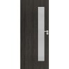 Interiérové dvere DRE Deco ľavé 80 cm brest antracit DECA10JA80L