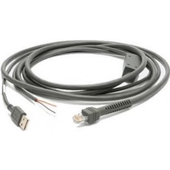 Zebra CBA-U06-S09EAR USB univerzální pro ruční čtečky, USB typ A, rovný, 2,8m