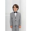 Iný 2 dielny oblek/set sako+nohavice - Sivá Veľkosť: 158