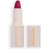 Makeup Revolution Lip Allure Soft Satin Lipstick krémový rúž so saténovým finišom Material Girl Wine 3,2 g