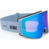 Lyžiarske okuliare Bliz G001 matte blue/non violet/blue multi