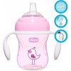 CHICCO Hrnček učiaci Transition s držadlami 200 ml ružový 4m+