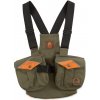 Firedog Dummyvesta Trainer pre deti 140-146 khaki/oranžová