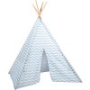 EDDY TOYS Detský stan teepee 120x120x150cm pruhy
