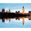 ZUTY Maľovanie podľa čísel LONDÝN V ODRAZE Rámovanie bez rámu a bez vypnutia plátna Rozmer 80x100 cm