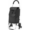 Jurhan Nákupná taška Shopper, na kolieskach do schodov 45L, 101x45x39, čierna 11468