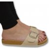 Dámske béžové šľapky FORA2