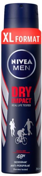 Nivea Men Cool Kick pánsky deospray 250 ml