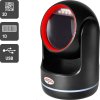 Scanner VIRTUOS HT-861A, CCD 2D, stacionárny, USB, čierny