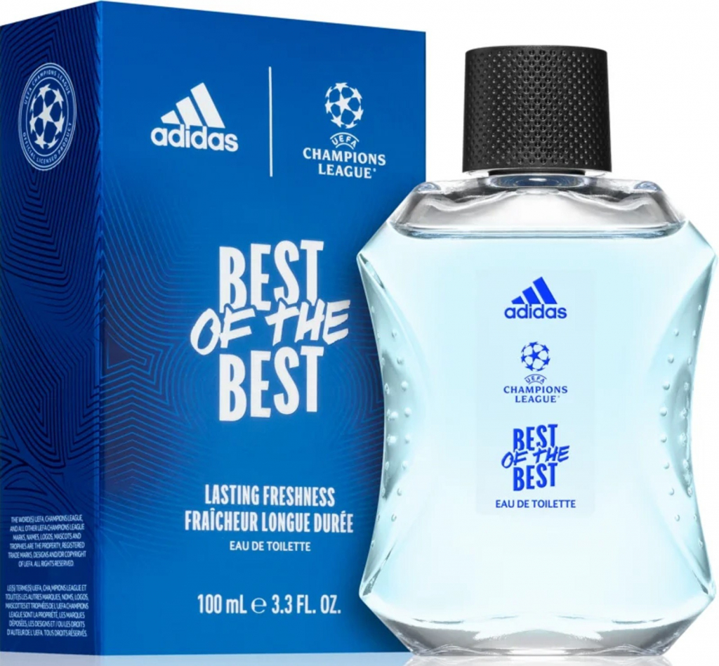 Adidas UEFA Champions League Best Of The Best toaletná voda pánska 100 ml