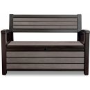 KETER HUDSON STORAGE BENCH hnedá