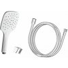 Sprchová hlavica s hadicou Ravak 907.00 strieborná X07S010