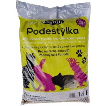 Agrolit podstielka drevená lisovaná 26 l