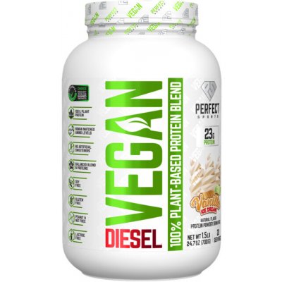 Perfect Sports Diesel Vegan 100% Plant Based Protein 700 g