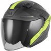Přilba N130 EKTO, NOX (černá matná, žlutá fluo, vel. 2XL)
