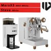 Lelit MaraX3 WHT + Lelit Steve PM20-4Q40 White