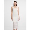 ORSAY Krémové dámske midi šaty L