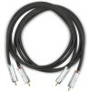 Pro-Ject Connect it Line S RCA - Analogový kabel s konektory RCA - 82 cm (9prcasl082)