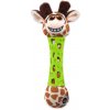 Be Fun Hračkažirafa plyšová s TPR gumou pre šteňa 17 cm
