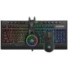 Klávesnica s myšou Marvo CM305, CZ/SK + headset (CM305 CZ/SK) čierna