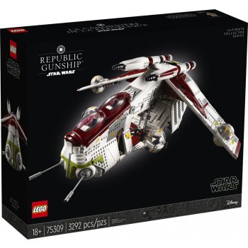 LEGO® Star Wars™ 75309 Bojová loď Republiky od 345,25 € - Heureka.sk