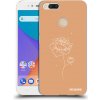 Picasee silikónový prehľadný obal pre Xiaomi Mi A1 Global - Peonies