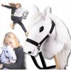 Hobby Horse Skippi A3 biely s ohlávkou a vodidlom