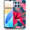 Picasee silikónový prehľadný obal pre Honor X8 5G - Hibiscus