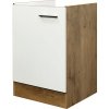 Flex-Well Kuchynská skrinka Vintea pod drez, bez drezu, 50 x 82 x 57,1 cm