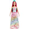 Mattel Barbie Dreamtopia: Bábika princezná s tmavo ružovými vlasmi (HGR15)